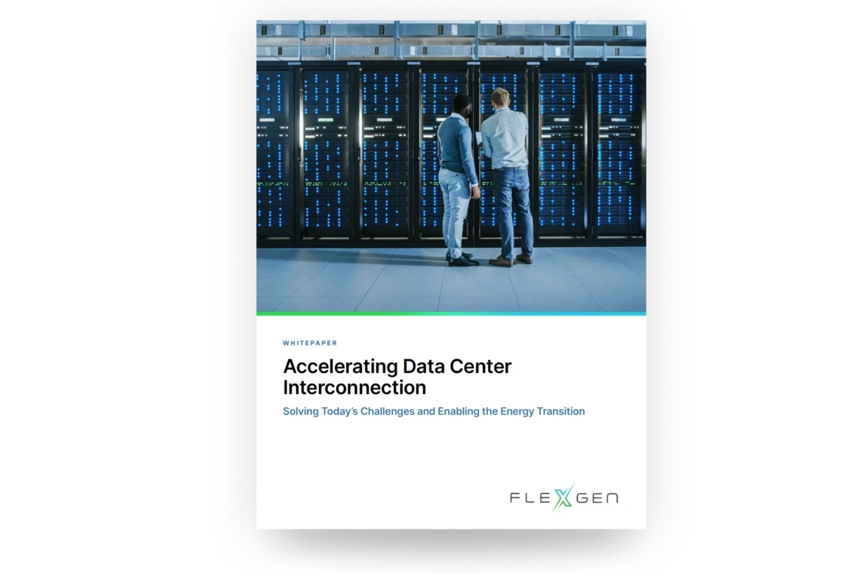 cover of whitepaper about data center energy