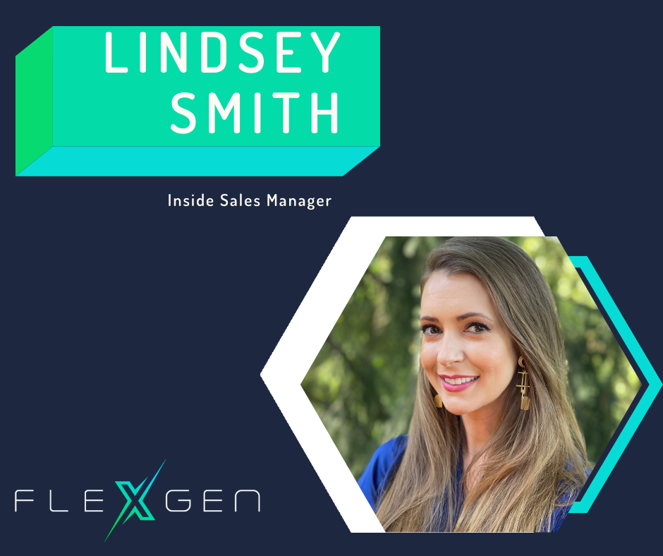 Introducing Lindsey Smith, FlexGen’s Inside Sales Manager